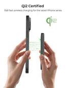 Aukey MagFusion M Qi2 5000mAh Magnetic Wireless Power Bank - Grey (PB-MS07)