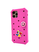 Lovefone Kids Silicone Case iPhone 14 Pink