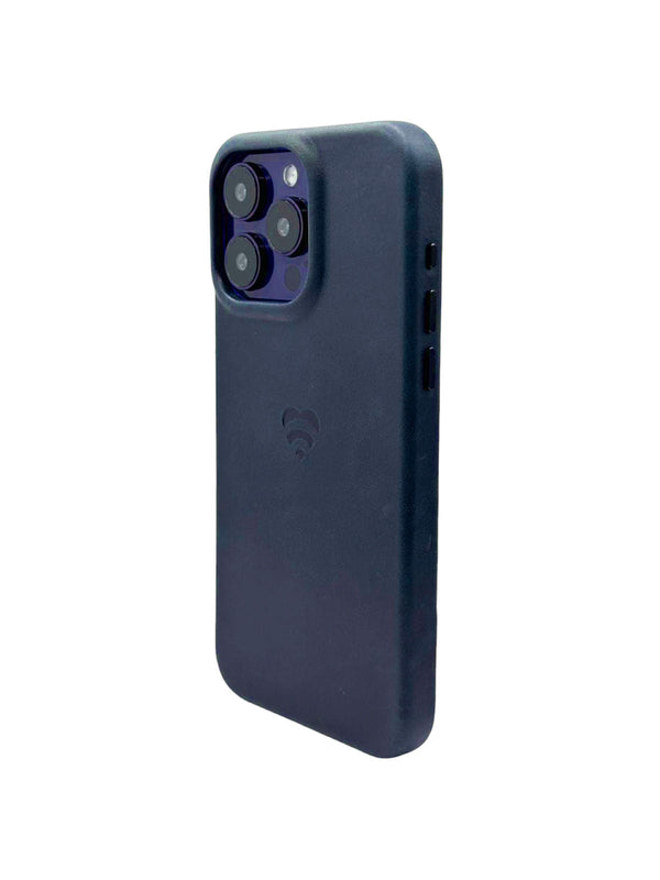 Lovefone Genuine Crafted Leather Case iPhone 15 Pro Baltic