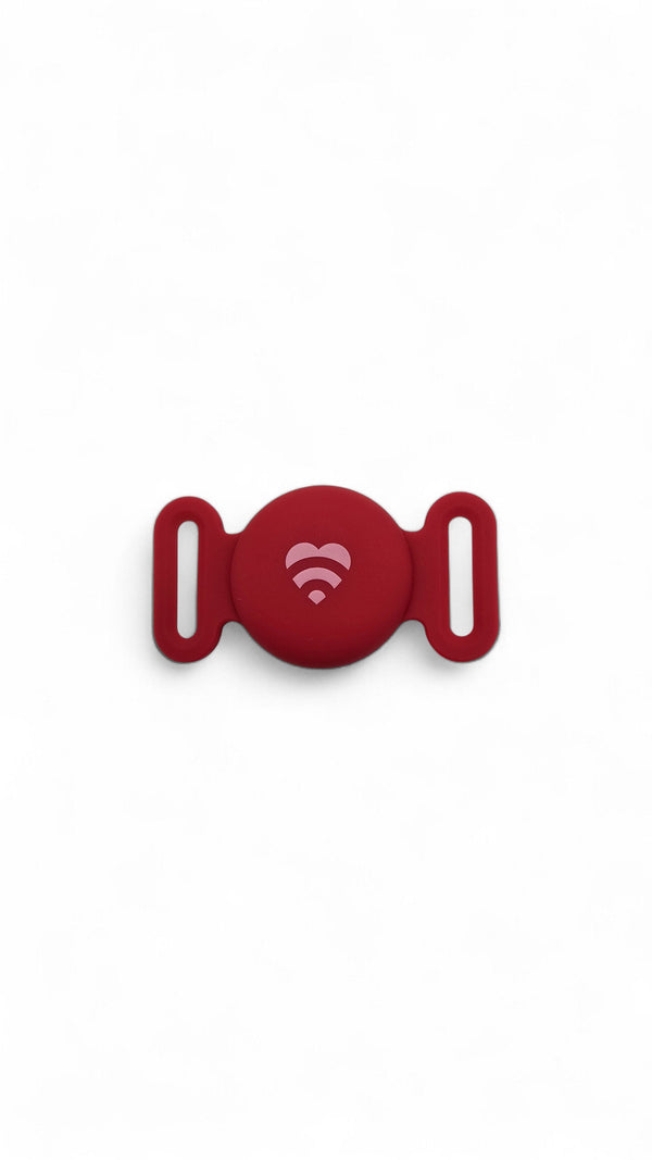 Lovefone Find My Tag Pet Holder- Red
