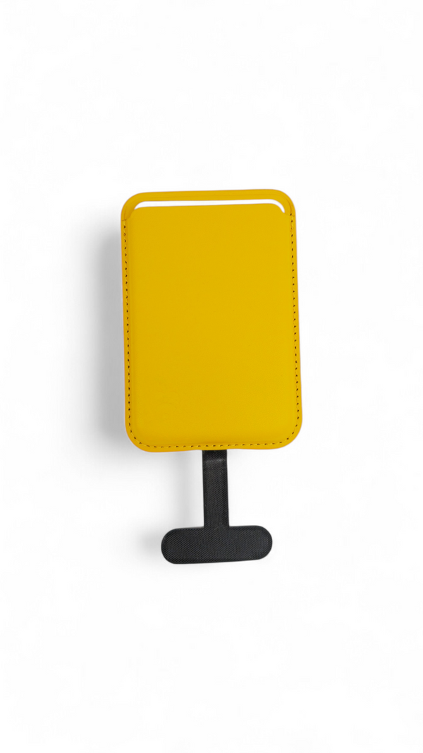 Lovefone Genuine Leather Pocket Wallet with Magsafe - Marigold