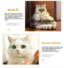 Pet Toy Super Set (21 Pcs) - Cat Tunnel, Teaser, Mice, Jingle Balls, & Pom Poms. (Note: accessory colors are shipped randomly).