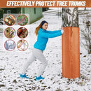 100*20*20cm Palm Tree Root Protectors Winter Protection for Trees Root Self Adhesive Plant Trunk Insulation Cover with Drawstring for Garden Outdoor Cold Weather Plants Trunk Protection - Orange