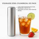 1Pack Ice Packs for Lunch Boxes Ice Pack for Cooler Reusable Stainless Steel Ice Packs for Coolers, Camping, Picnic Baskets Metal Bento Box Keep Food Drinks Fresh Cool - Silver - Size 1Pack