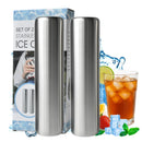 1Pack Ice Packs for Lunch Boxes Ice Pack for Cooler Reusable Stainless Steel Ice Packs for Coolers, Camping, Picnic Baskets Metal Bento Box Keep Food Drinks Fresh Cool - Silver - Size 1Pack