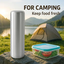2Pack Ice Packs for Lunch Boxes Ice Pack for Cooler Reusable Stainless Steel Ice Packs for Coolers, Camping, Picnic Baskets Metal Bento Box Keep Food Drinks Fresh Cool - Silver - Size 2Pack