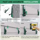 Siding Installation Tools, Siding Mounting Kit for Use with 5/16-Inch Fiber Cement Sidings, Lap Tools Gauge with Adjustable Reveals, Polycarbonate Body, 2 Pack
