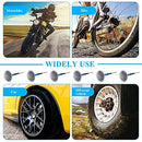 Tire Plugs, 1/6" X 1 3/8", 24 Pcs Mushroom Head Design, Tire Puncture Plug Patch Repair, Quick Seal, Easy Install Without Removal, Emergency Roadside