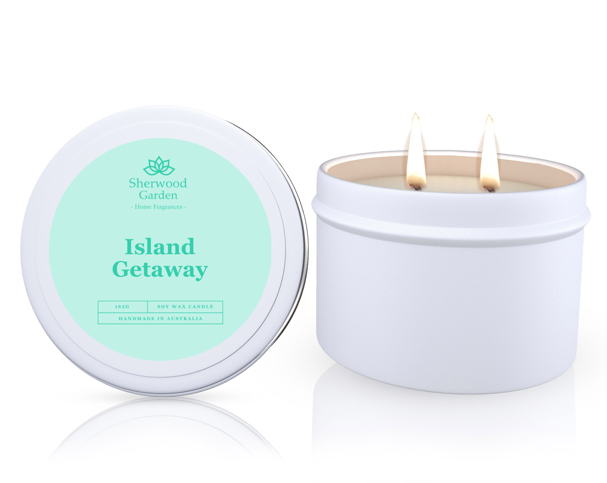 Island Getaway Soy Candle Tin 165g