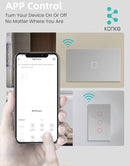 Smart Touch Light Switch 2Ch
