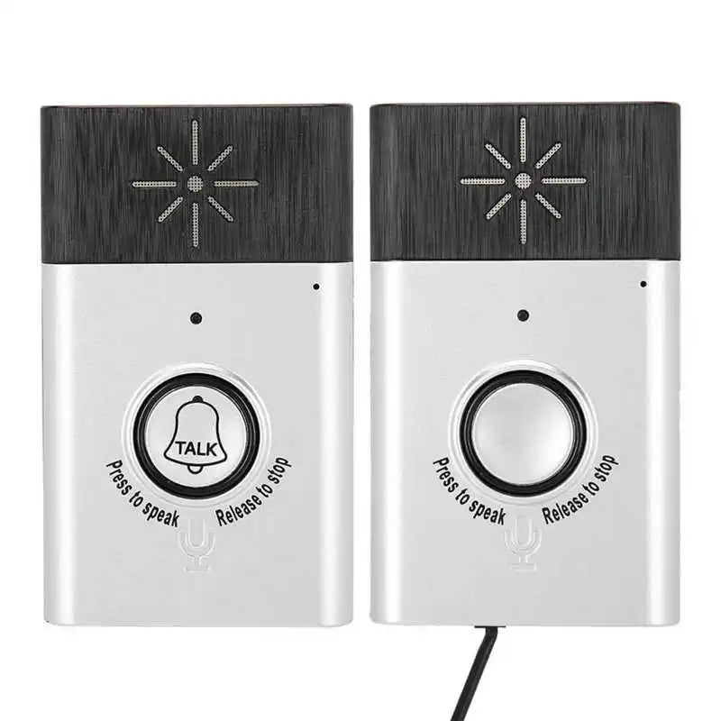 2-Way Voice Intercom Wireless Doorbell System