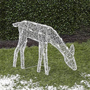 Lighted Christmas Deer Reindeer Family With Led Lights