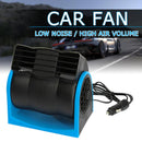 12V Adjustable Car Air Conditioning Fan Dual Speed