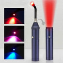 3-in-1 Red Light Therapy Wand Infrared & Blue Light Blue