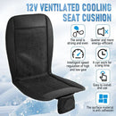 Spacer Car Cooling Seat Cushion-Fan  System Black