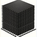 Interlocking Black EVA Fitness Mats Set (20pcs)