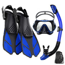 3-Piece Snorkeling Set with Fins and Mask