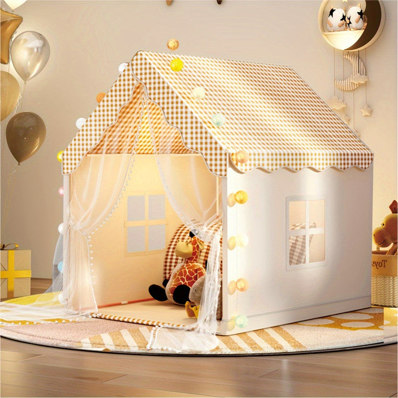 Kids Castle Play Tent Indoor Pretend Playhouse