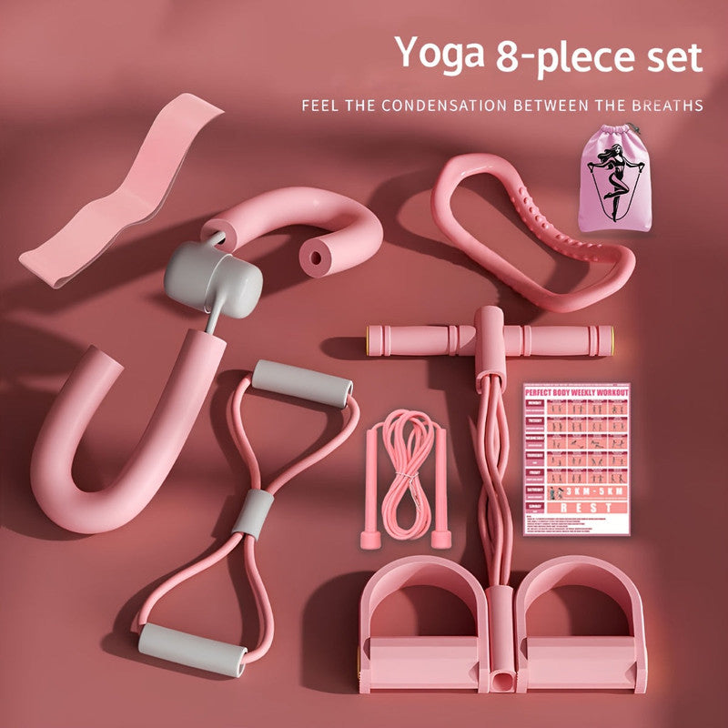 Yoga Pilates Fitness Set with Accessories (8pcs)