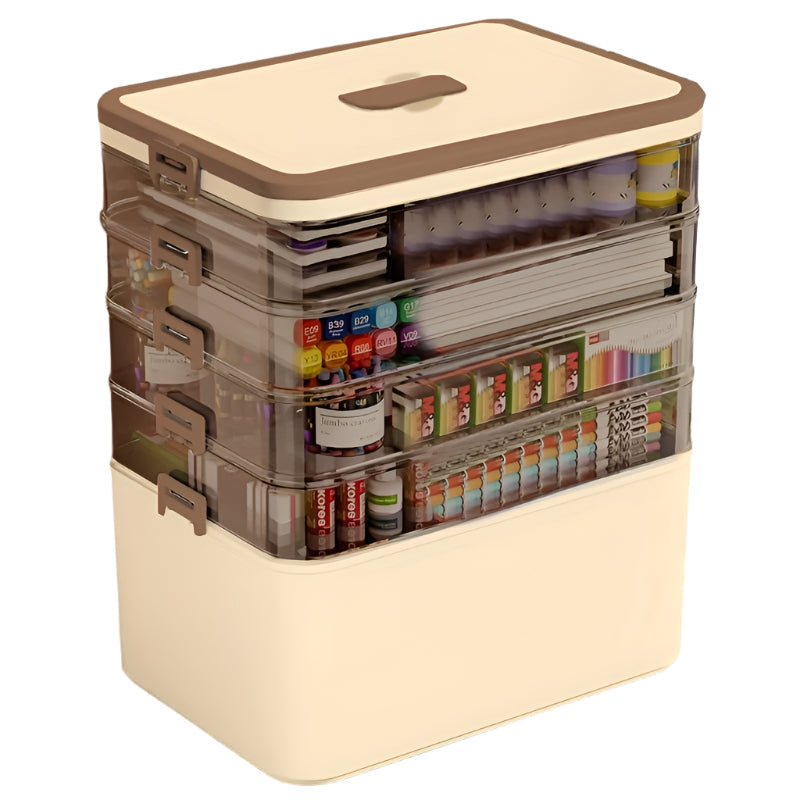 5-Layer Craft & Sewing Tool Storage Box