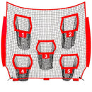 Football Outdoor Target Throwing Net with 5 Pockets