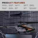 Remote Control Helicopter with Altitude Lock for Kids