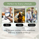 Electric Heated Lunch Box USB Rechargeable 1000ml