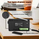 Stereo Digital Portable Radio Black