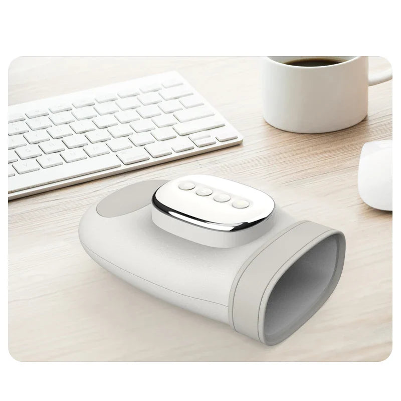 Electric Hand Massager with Airbag Compression Grey