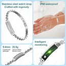 No-Screen Smart Watch Silver