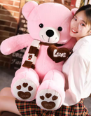 Huge 100cm Giant Pink Teddy Bear Soft Plush