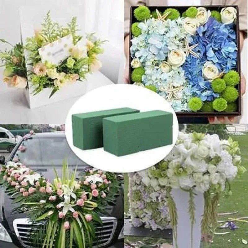 Trendbay Wet Floral Foam Blocks for Fresh Flower Arrangements