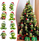 Trendbay 10pcs Whimsical Green Christmas Tree Ornaments