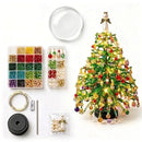 Trendbay DIY Crystal Beaded Halloween Tree Kit with LED Lights