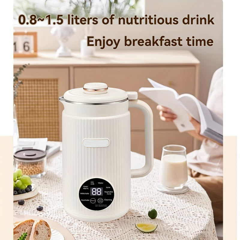 Mini Soy Milk Maker 800ml with 9 Functions