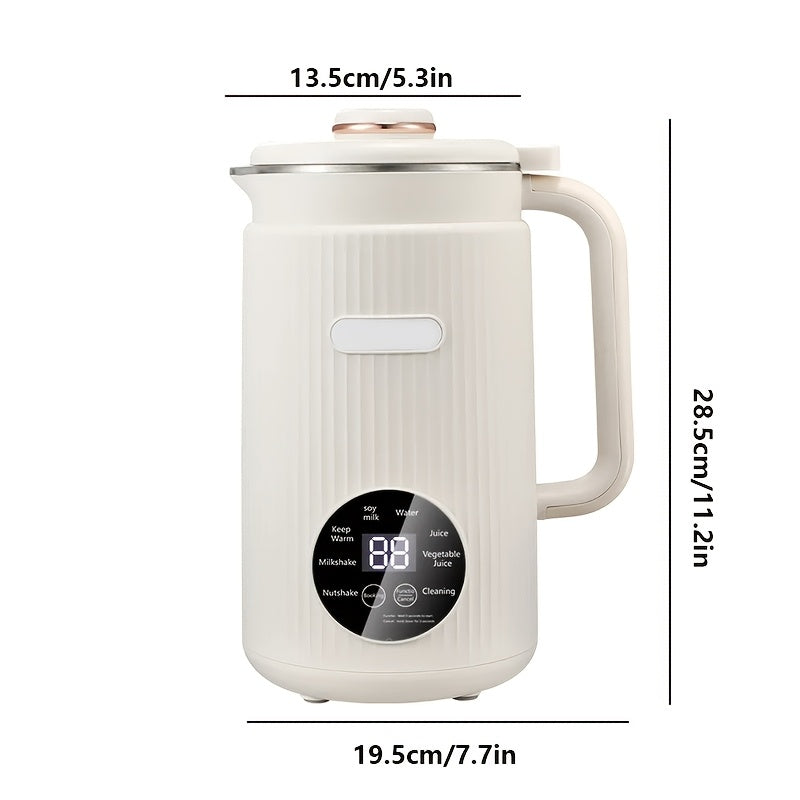 Mini Soy Milk Maker 800ml with 9 Functions