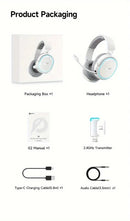 Wireless Gaming Headset with Surround Sound