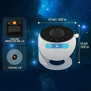 Galaxy Star Projector with 13 Discs USB