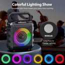 20W Portable Karaoke Speaker with Dual Wireless Mics