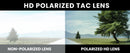 OutdoorMaster Hawk II Polarized Sports Sunglasses for Men Women, TAC 100% UV400 Protection TR90 Frame Cycling Sunglasses, Baseball Running Fishing Golf Glasses-White Frame+revo Blue Cat.3
