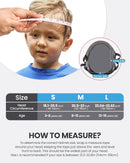 OutdoorMaster Youth & Kids Bike Helmet - Adjustable Multi-Sports Skateboard Helmet with Removable Liners for Balance Bike, Toddler Scooter, One Wheel Hoverboard-Light Blue-Large