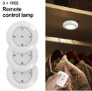 3 LED Light Set with Remote - Cool White for Cabinets & Displays