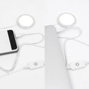4 Pack Puck Lights 5V Single USB Powered,3 Color Temperature Adjustable & Dimmable Under Cabinet Light,3D Printer LED Lamp Kit for Cabinet,Wardrobe,Showcase