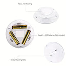 6 LED Light Set with Remote - Warm White for Cabinets & Displays