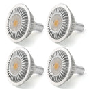 AR70 LED Light Bulb BA15D B15 Base, AC/DC12V Input, 7W 500lm for Home Household Commercial Lighting, 50W Halogen Lamp Replacement(Warm White,4 Pack)