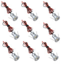 LED Small Recessed Ceiling Lights Spot Lights Downlights,IP54 Ceiling Ultra Slim 9 Pack,Small Spot Lamp with Hardwired for Kitchen,Stairs,Hallway,DIY Lighting,Bookshelf (6000K Daylight White)