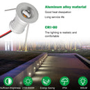 LED Small Recessed Ceiling Lights Spot Lights Downlights,IP54 Ceiling Ultra Slim 9 Pack,Small Spot Lamp with Hardwired for Kitchen,Stairs,Hallway,DIY Lighting,Bookshelf (6000K Daylight White)