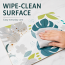 8pcs Monstera MDF Placemats Coasters Heat Resistant(34x26.5cm)