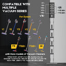 Mershine Vacuum Stand for Dyson V16 G5 V15 V11 V10 V8 V7 V6, Carbon Steel Cordless Vacuum Holder
