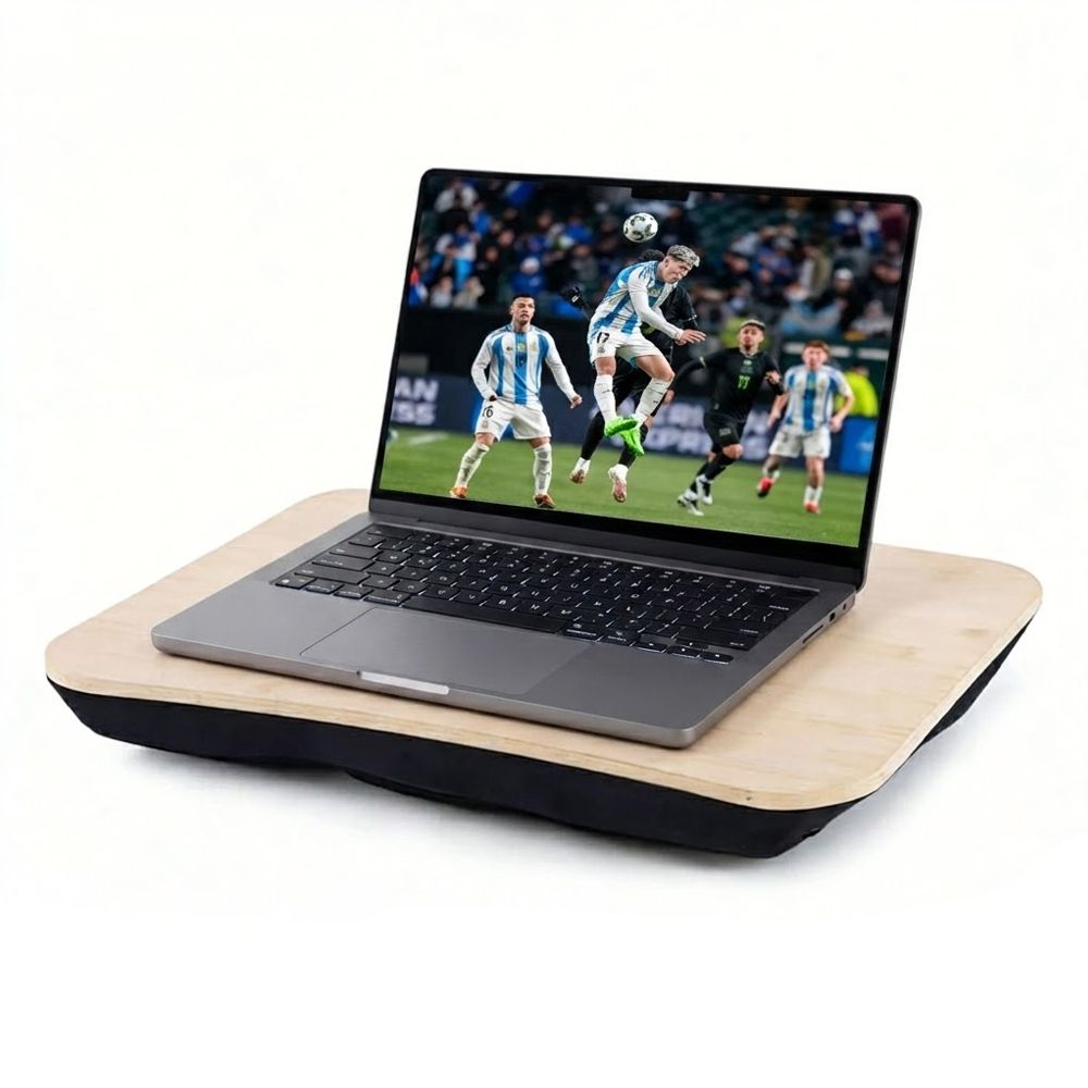 Portable Bamboo Laptop Lap Desk, Bed Tray Table & Workstation for Home, Office, Study & Travel
